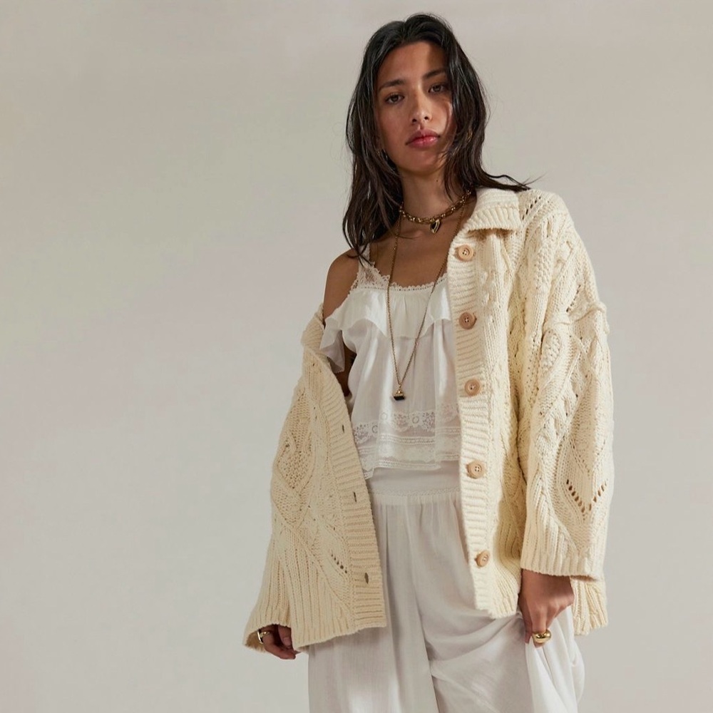 Free People Heart You Cardigan - Picture 6 of 8